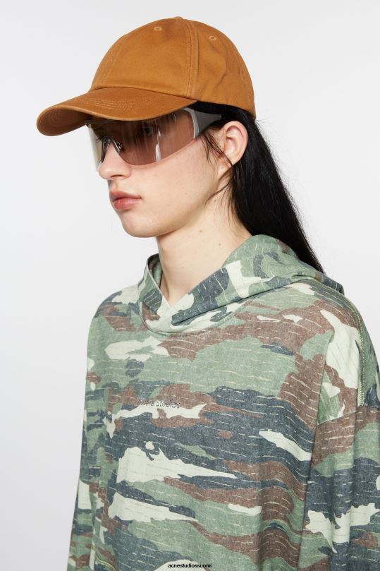 Acne Studios Lisätarvikkeet toffeen ruskea 0VF2B625 toimikas korkki