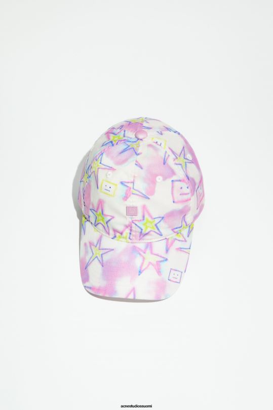 Acne Studios Lisätarvikkeet vaaleanpunainen/multi 0VF2B811 mikrokasvokorkki