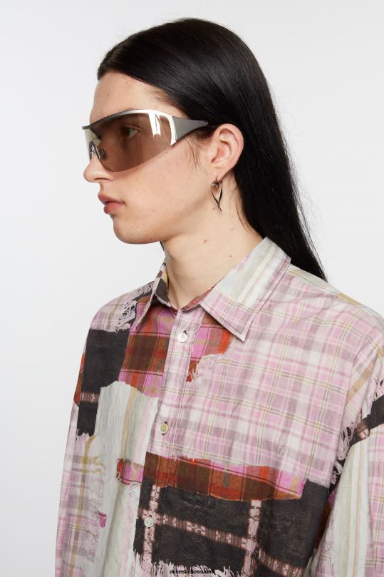 Acne Studios Lisätarvikkeet antiikki hopea 0VF2B653 sydämen vanteet