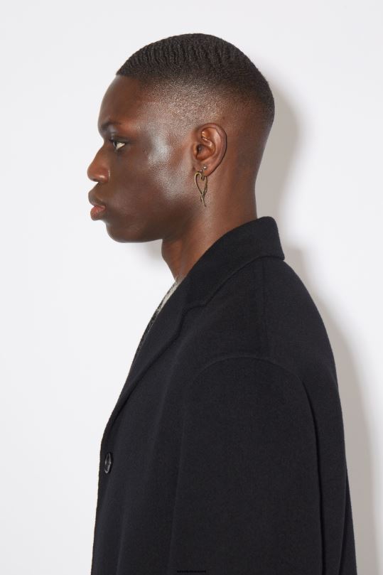 Acne Studios Lisätarvikkeet antiikki kultaa 0VF2B700 sydämen vanteet