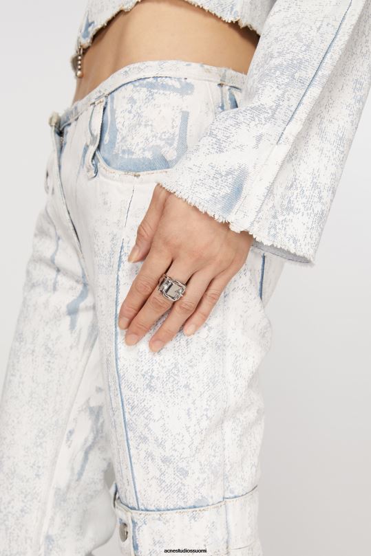 Acne Studios Lisätarvikkeet hopea 0VF2B676 solki rengas