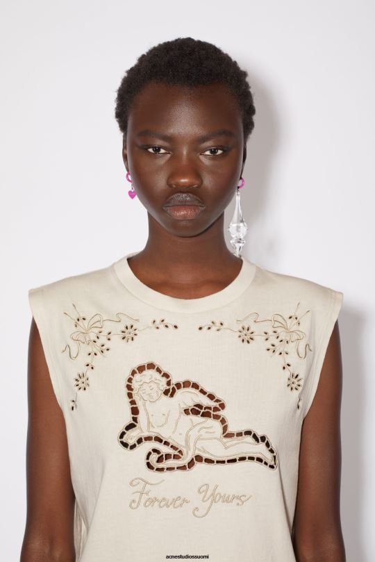 Acne Studios Lisätarvikkeet vaaleanpunainen 0VF2B855 kattokruunu hurmaavat korvakorut