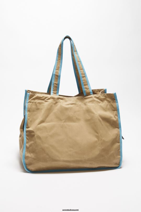 Acne Studios Lisätarvikkeet beige/sininen 0VF2B786 kassi