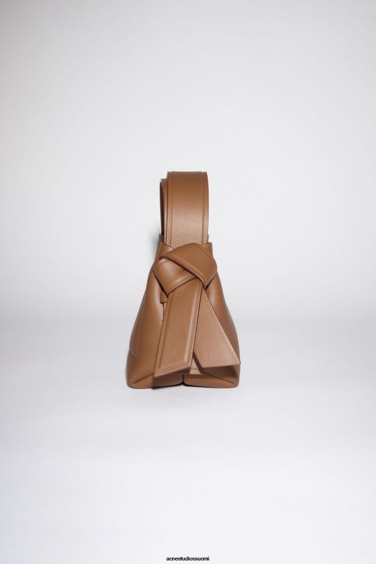 Acne Studios Lisätarvikkeet kamelin ruskea 0VF2B719 musubi mikrolaukku
