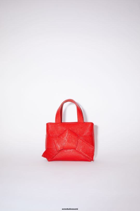 Acne Studios Lisätarvikkeet kirkkaan punainen 0VF2B846 musubi mikrolaukku