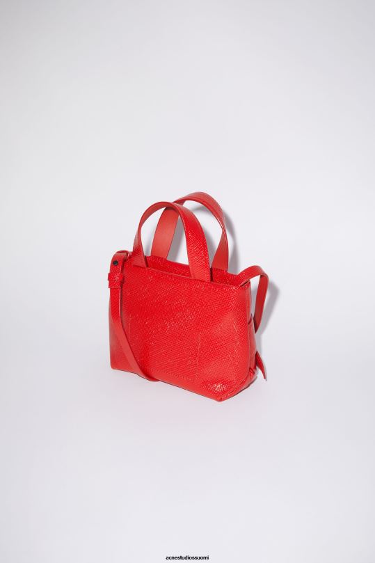 Acne Studios Lisätarvikkeet kirkkaan punainen 0VF2B846 musubi mikrolaukku