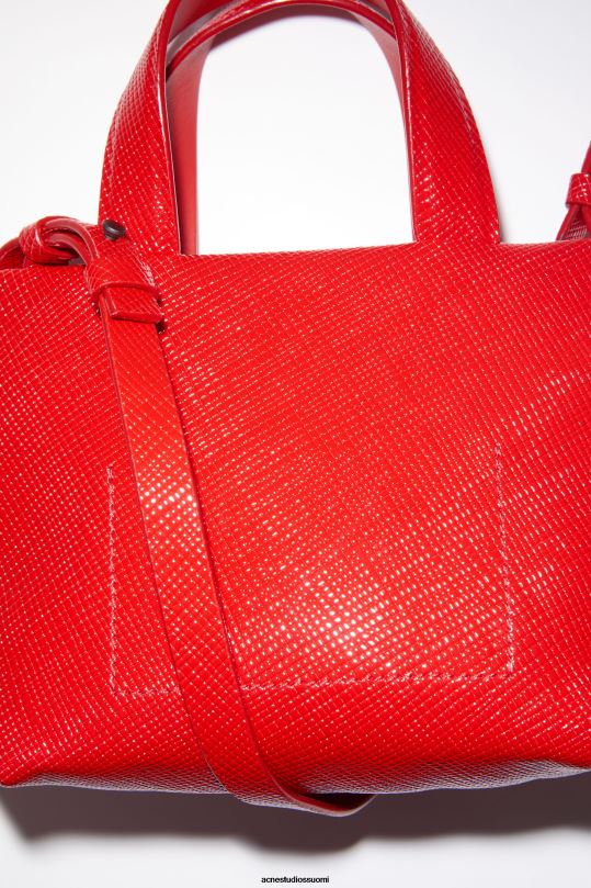Acne Studios Lisätarvikkeet kirkkaan punainen 0VF2B846 musubi mikrolaukku
