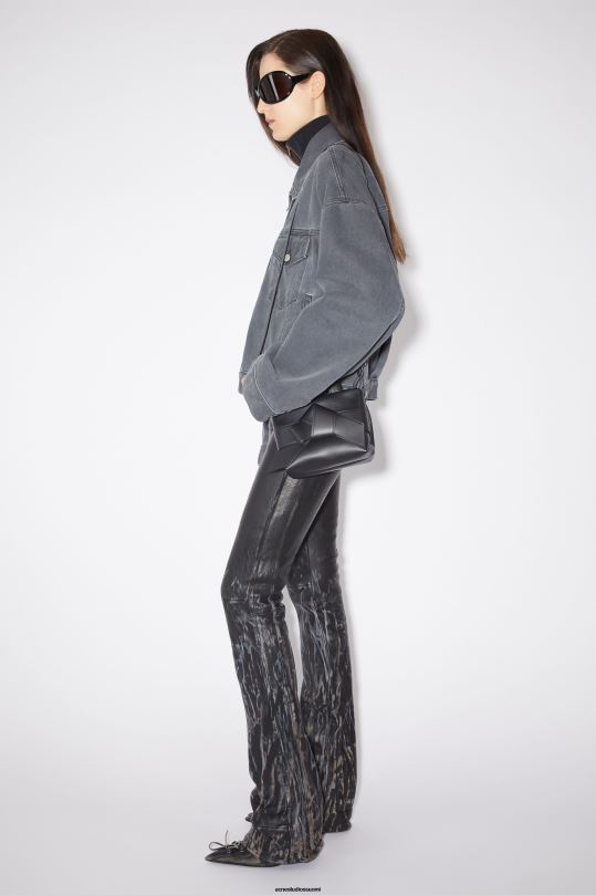 Acne Studios Lisätarvikkeet musta 0VF2B512 musubi mikrolaukku