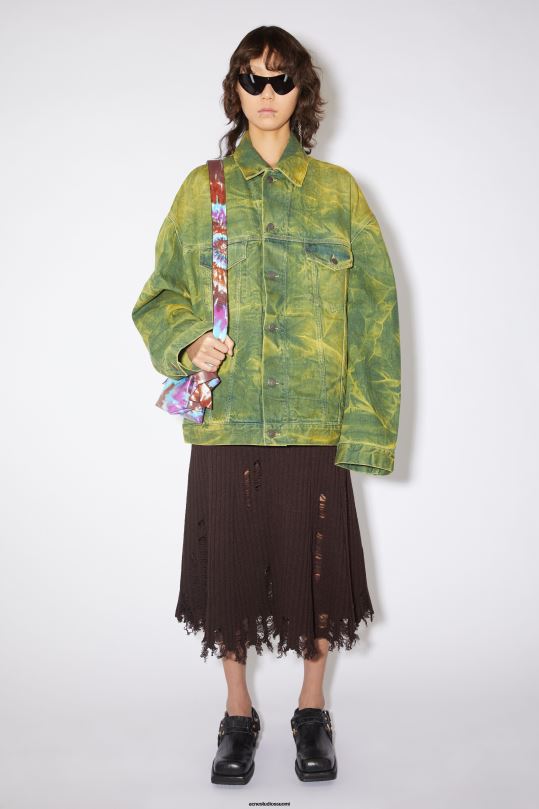 Acne Studios Lisätarvikkeet ruskea/violetti 0VF2B639 musubi mikrolaukku