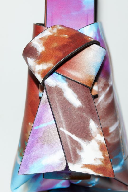 Acne Studios Lisätarvikkeet ruskea/violetti 0VF2B639 musubi mikrolaukku