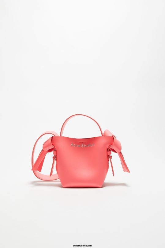 Acne Studios Lisätarvikkeet sähköinen pinkki 0VF2B801 musubi mikrolaukku