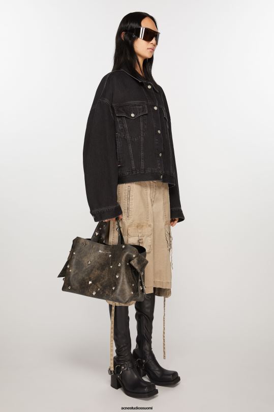 Acne Studios Lisätarvikkeet tumman ruskea 0VF2B576 musubi midi tote