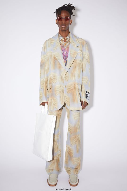 Acne Studios Lisätarvikkeet valkoinen 0VF2B831 logollinen laukku