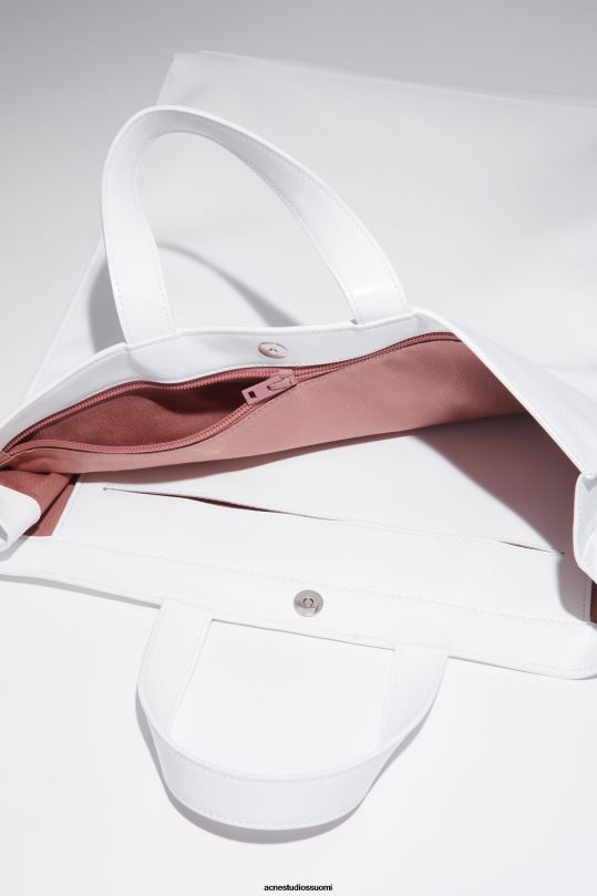Acne Studios Lisätarvikkeet valkoinen 0VF2B831 logollinen laukku