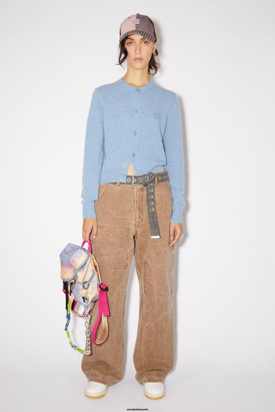 Acne Studios Lisätarvikkeet beige/multi 0VF2B790 mini reppu