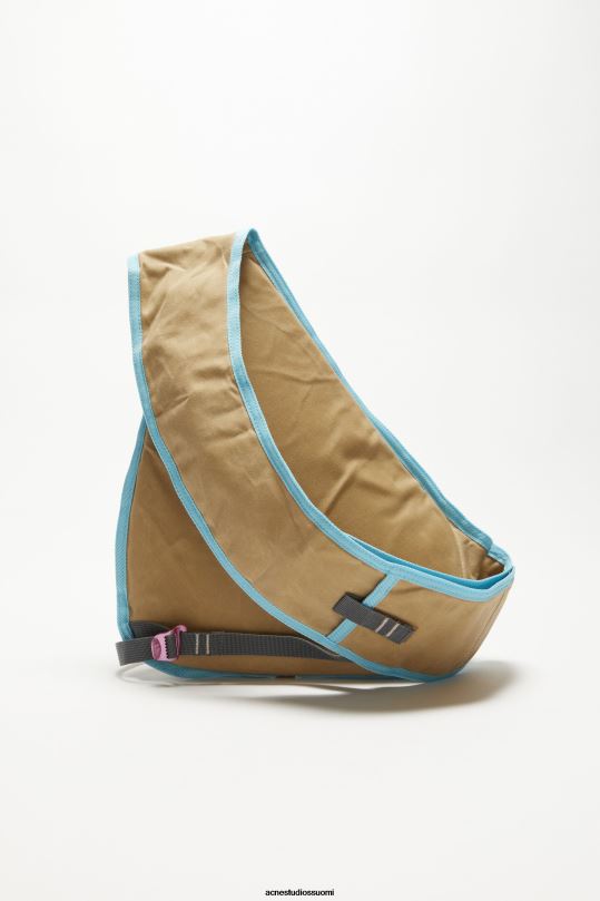 Acne Studios Lisätarvikkeet beige/sininen 0VF2B785 reppu