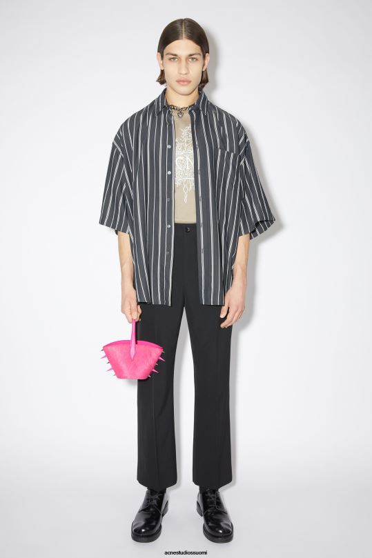 Acne Studios Lisätarvikkeet fuksia pinkki 0VF2B711 kärkikahvallinen laukku