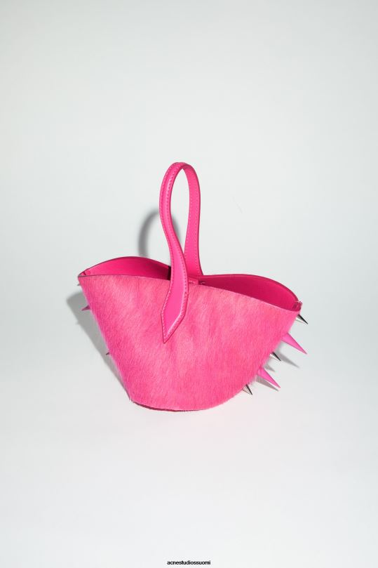 Acne Studios Lisätarvikkeet fuksia pinkki 0VF2B711 kärkikahvallinen laukku