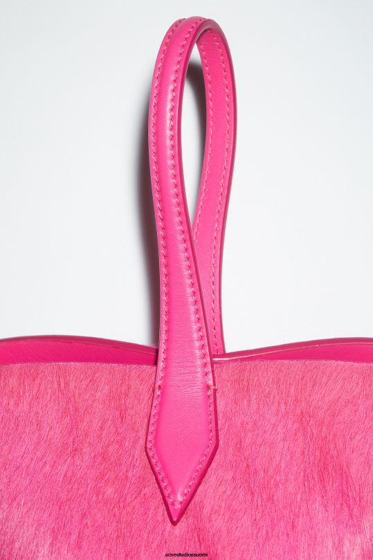 Acne Studios Lisätarvikkeet fuksia pinkki 0VF2B711 kärkikahvallinen laukku