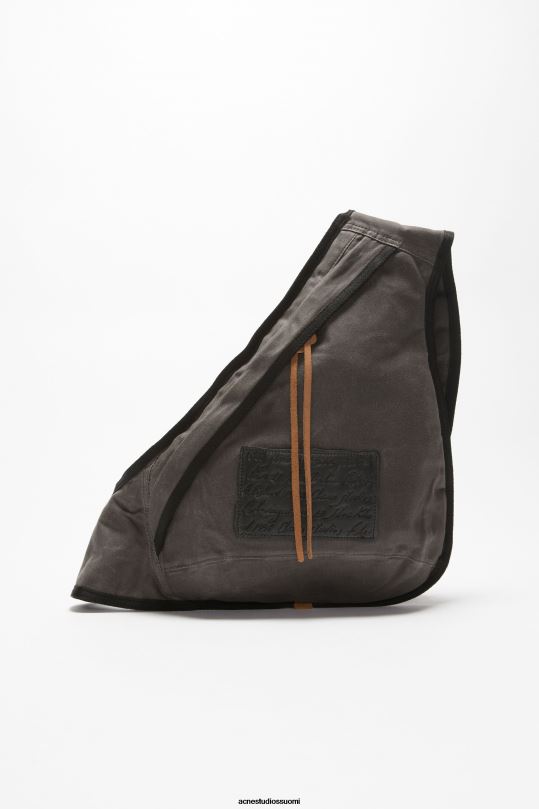 Acne Studios Lisätarvikkeet harmaa/musta 0VF2B608 reppu