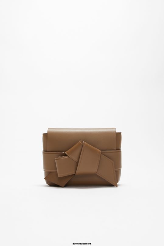 Acne Studios Lisätarvikkeet kamelin ruskea 0VF2B727 musubi mini crossbody laukku