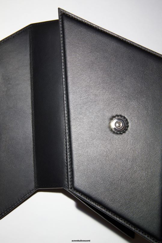 Acne Studios Lisätarvikkeet musta 0VF2B517 distortion minilaukku