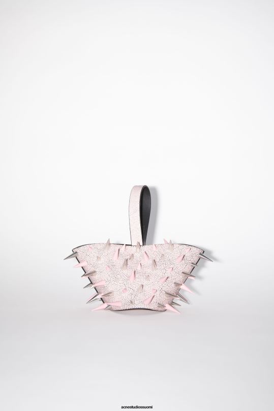 Acne Studios Lisätarvikkeet pastelli pinkki 0VF2B844 yläkahvallinen piikkipussi