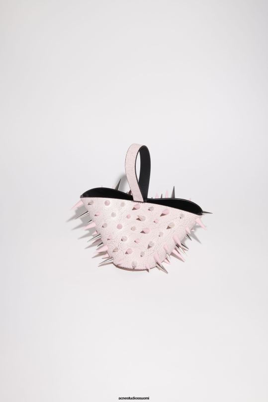 Acne Studios Lisätarvikkeet pastelli pinkki 0VF2B844 yläkahvallinen piikkipussi