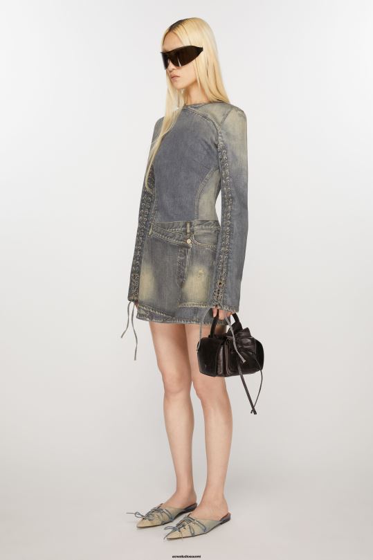Acne Studios Lisätarvikkeet tumman ruskea 0VF2B578 monitaskuinen minilaukku