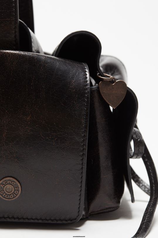 Acne Studios Lisätarvikkeet tumman ruskea 0VF2B578 monitaskuinen minilaukku