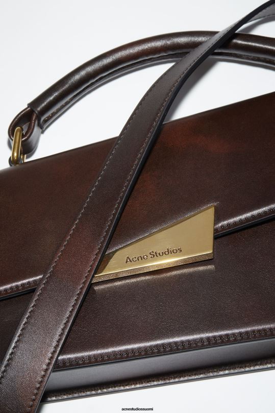 Acne Studios Lisätarvikkeet tumman ruskea 0VF2B582 distortion minilaukku
