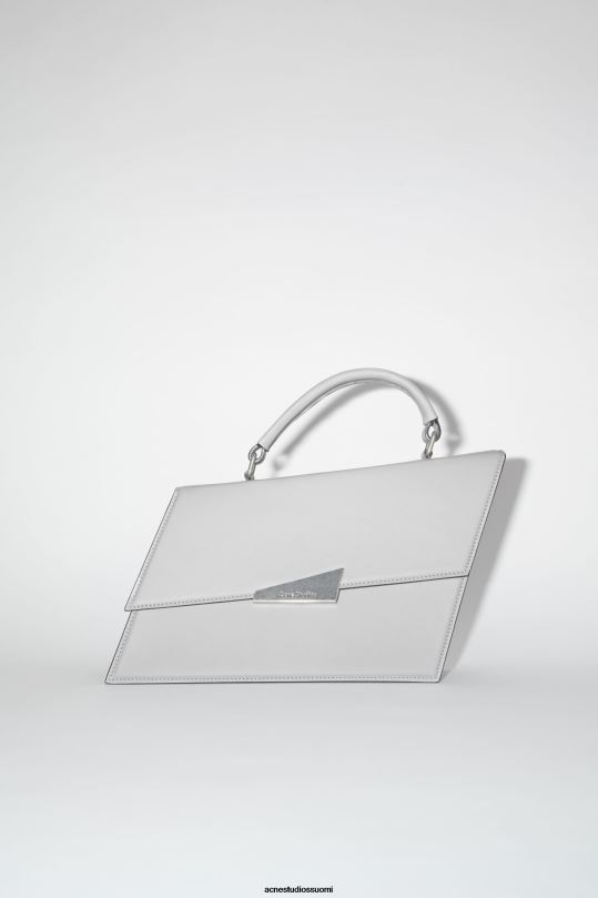 Acne Studios Lisätarvikkeet vaalean harmaa 0VF2B663 distortion käsilaukku