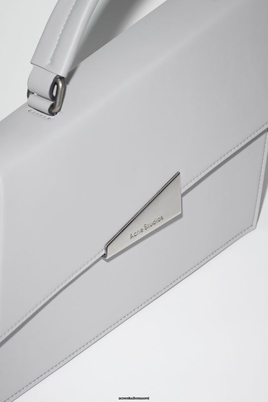 Acne Studios Lisätarvikkeet vaalean harmaa 0VF2B663 distortion käsilaukku