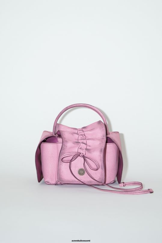 Acne Studios Lisätarvikkeet vaaleanpunainen 0VF2B852 multipocket mini laukku kiitotien show