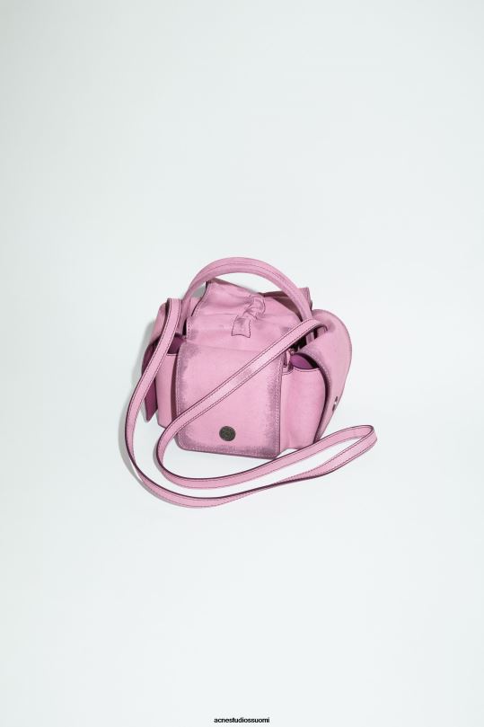 Acne Studios Lisätarvikkeet vaaleanpunainen 0VF2B852 multipocket mini laukku kiitotien show