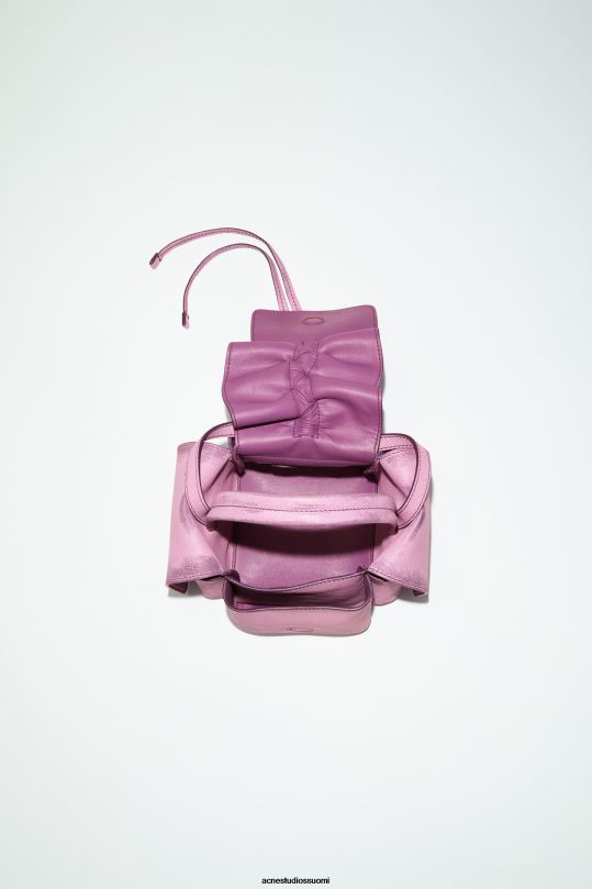 Acne Studios Lisätarvikkeet vaaleanpunainen 0VF2B852 multipocket mini laukku kiitotien show