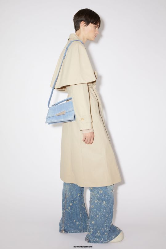 Acne Studios Lisätarvikkeet vaaleansininen 0VF2B767 distortion minilaukku