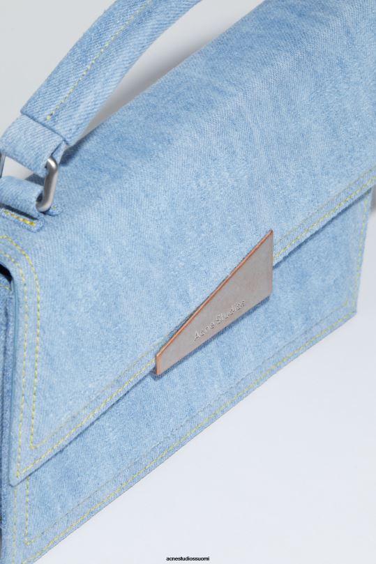 Acne Studios Lisätarvikkeet vaaleansininen 0VF2B767 distortion minilaukku