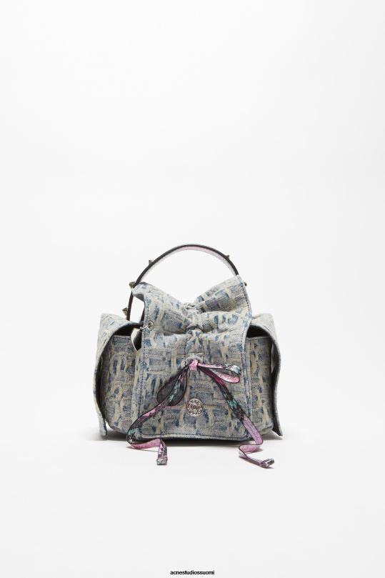 Acne Studios Lisätarvikkeet vaaleansininen/vaaleanpunainen 0VF2B760 monitaskuinen minilaukku