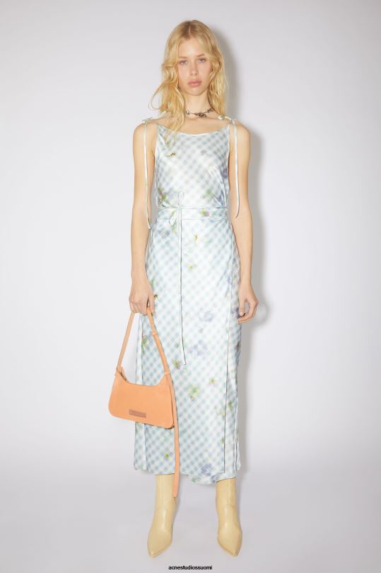 Acne Studios Lisätarvikkeet aprikoosi appelsiini 0VF2B797 platt mini olkalaukku