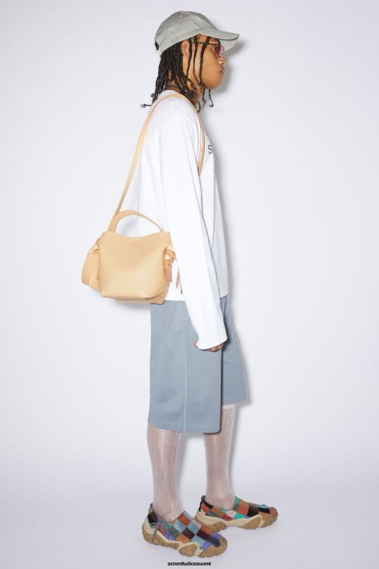 Acne Studios Lisätarvikkeet dyyni beige 0VF2B750 musubi mini olkalaukku