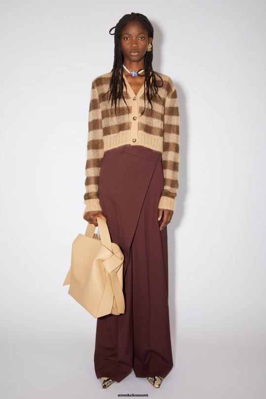 Acne Studios Lisätarvikkeet dyyni beige 0VF2B751 musubi midi olkalaukku