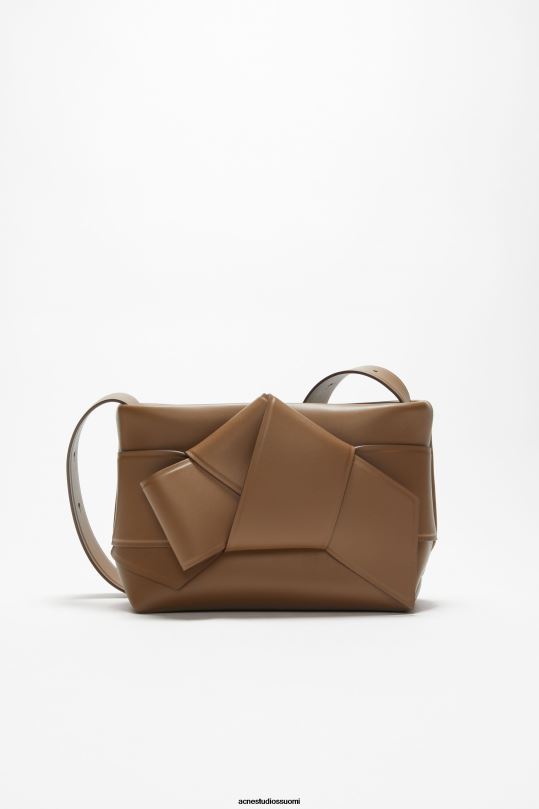 Acne Studios Lisätarvikkeet kamelin ruskea 0VF2B717 musubi olkalaukku