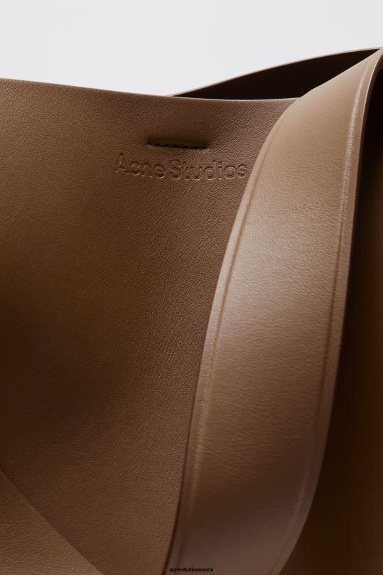 Acne Studios Lisätarvikkeet kamelin ruskea 0VF2B724 musubi midi olkalaukku