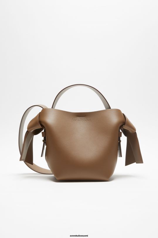 Acne Studios Lisätarvikkeet kamelin ruskea 0VF2B725 musubi mini olkalaukku