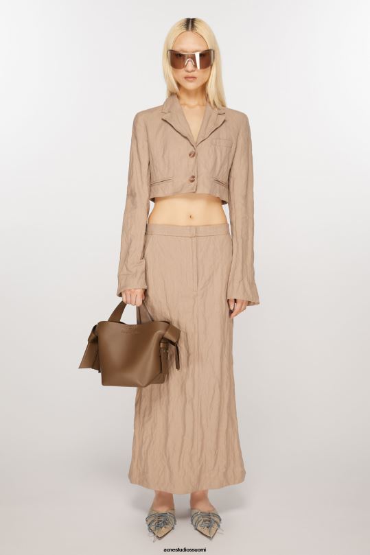 Acne Studios Lisätarvikkeet kamelin ruskea 0VF2B725 musubi mini olkalaukku