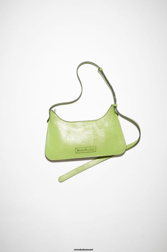 Acne Studios Lisätarvikkeet limenvihreä 0VF2B741 platt mini olkalaukku