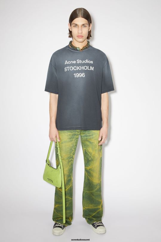 Acne Studios Lisätarvikkeet limenvihreä 0VF2B741 platt mini olkalaukku