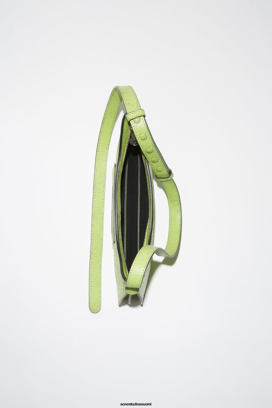 Acne Studios Lisätarvikkeet limenvihreä 0VF2B741 platt mini olkalaukku