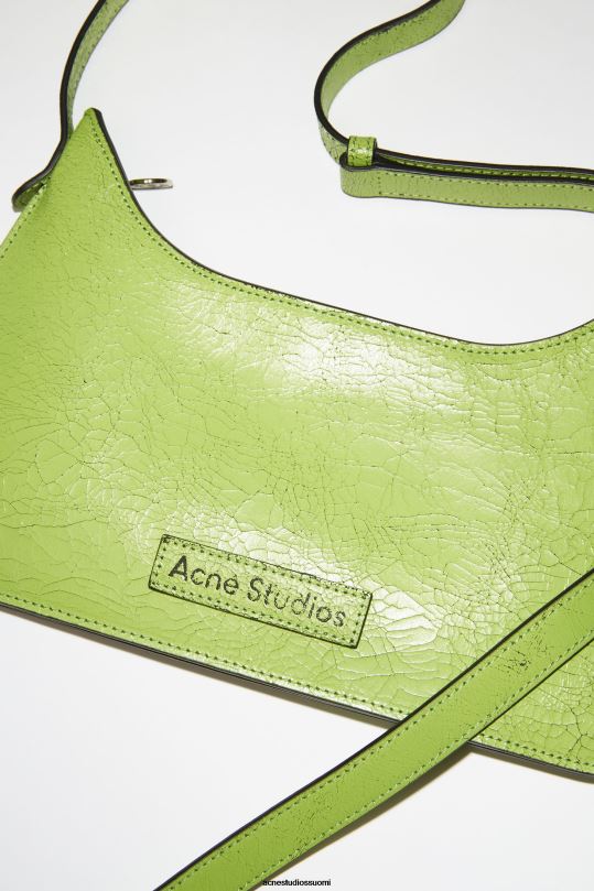 Acne Studios Lisätarvikkeet limenvihreä 0VF2B741 platt mini olkalaukku